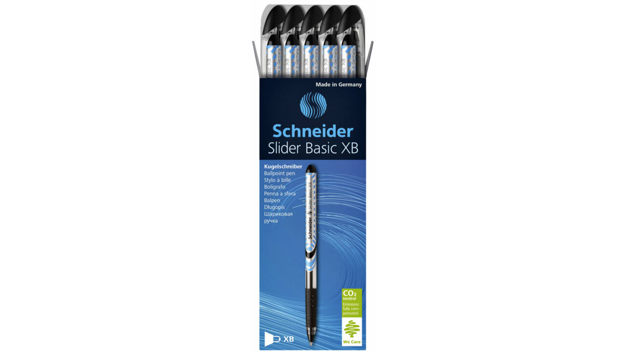 Rollerpen Schneider Slider extra breed zwart