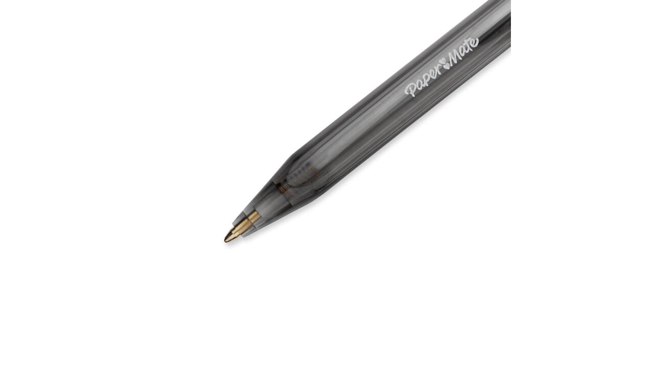 Balpen Paper Mate Inkjoy 100RT medium zwart valuepack 80+20 gratis