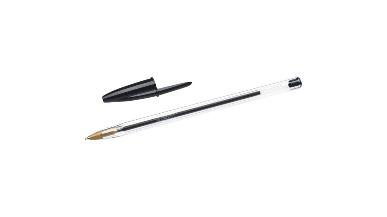 Balpen Bic Cristal medium zwart