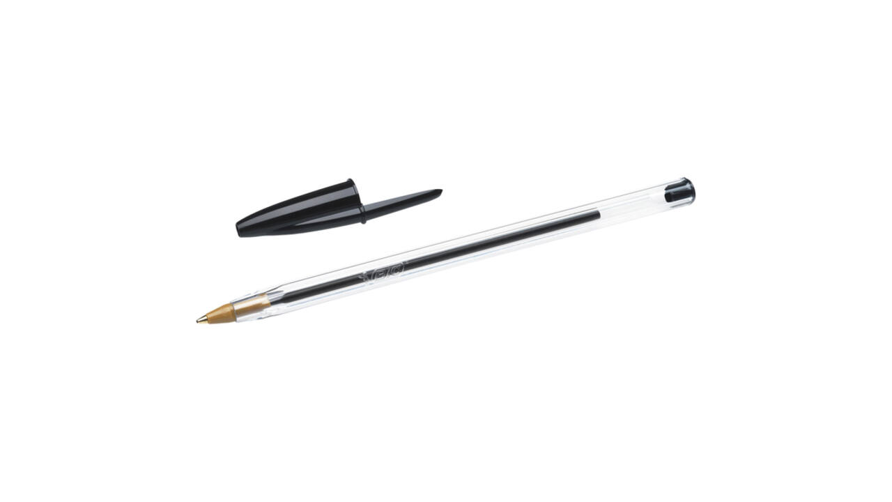 Balpen Bic Cristal medium zwart