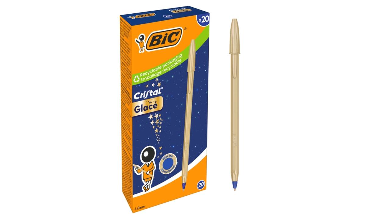 Balpen BIC Cristal medium goud