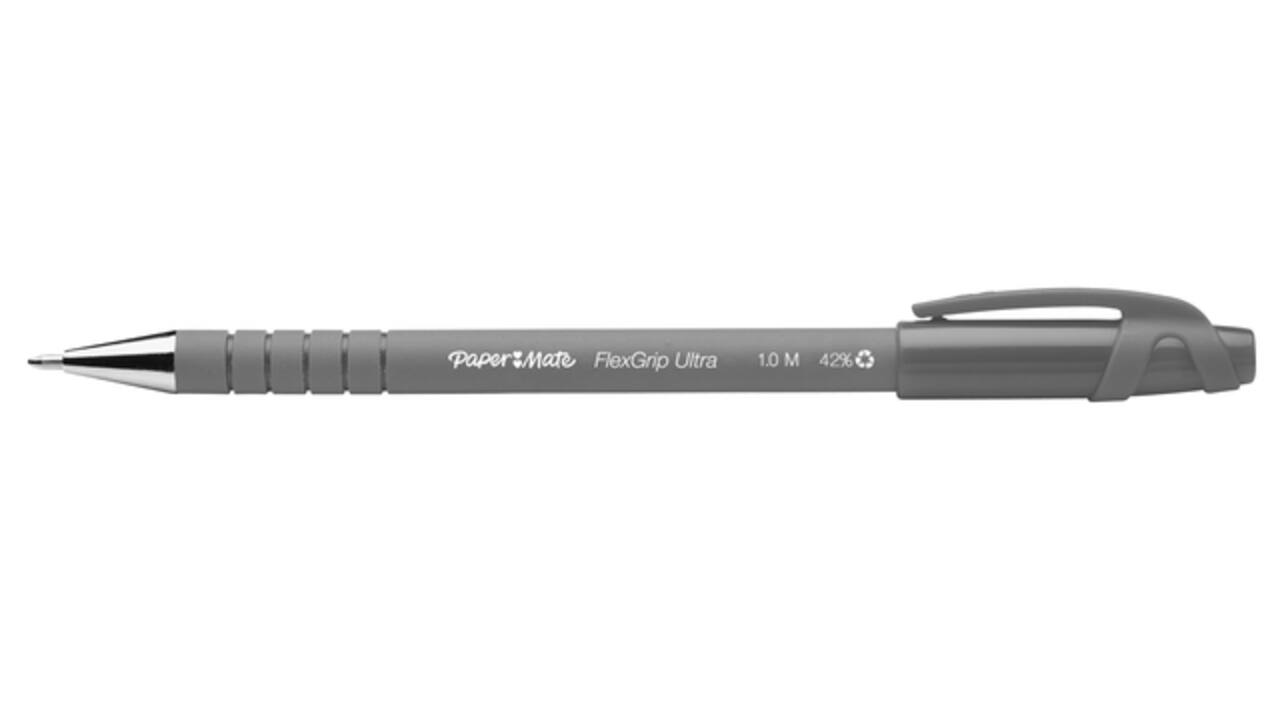 Balpen Paper Mate Flexgrip Ultra stick medium zwart