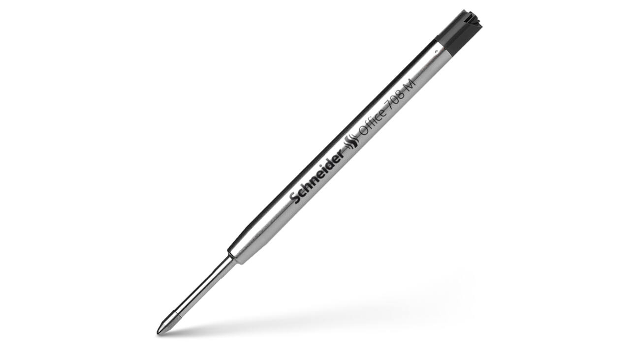 Balpenvulling Schneider 7081 Jumbo tbv Parker medium zwart