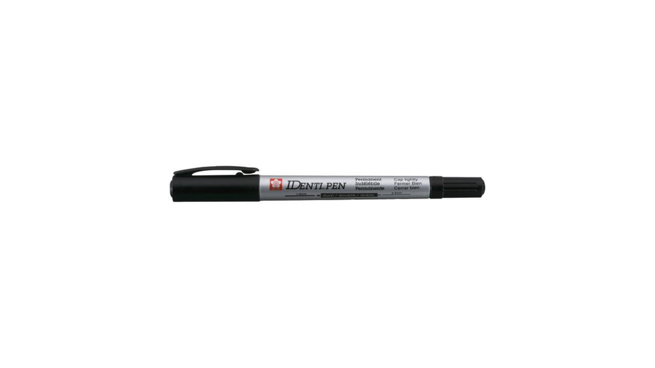 Viltstift Sakura IDenti-pen multifunctioneel zwart