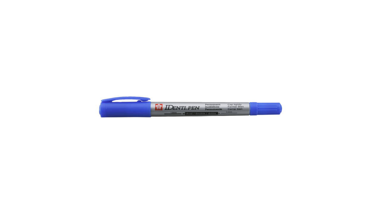 Viltstift Sakura IDenti-pen multifunctioneel blauw