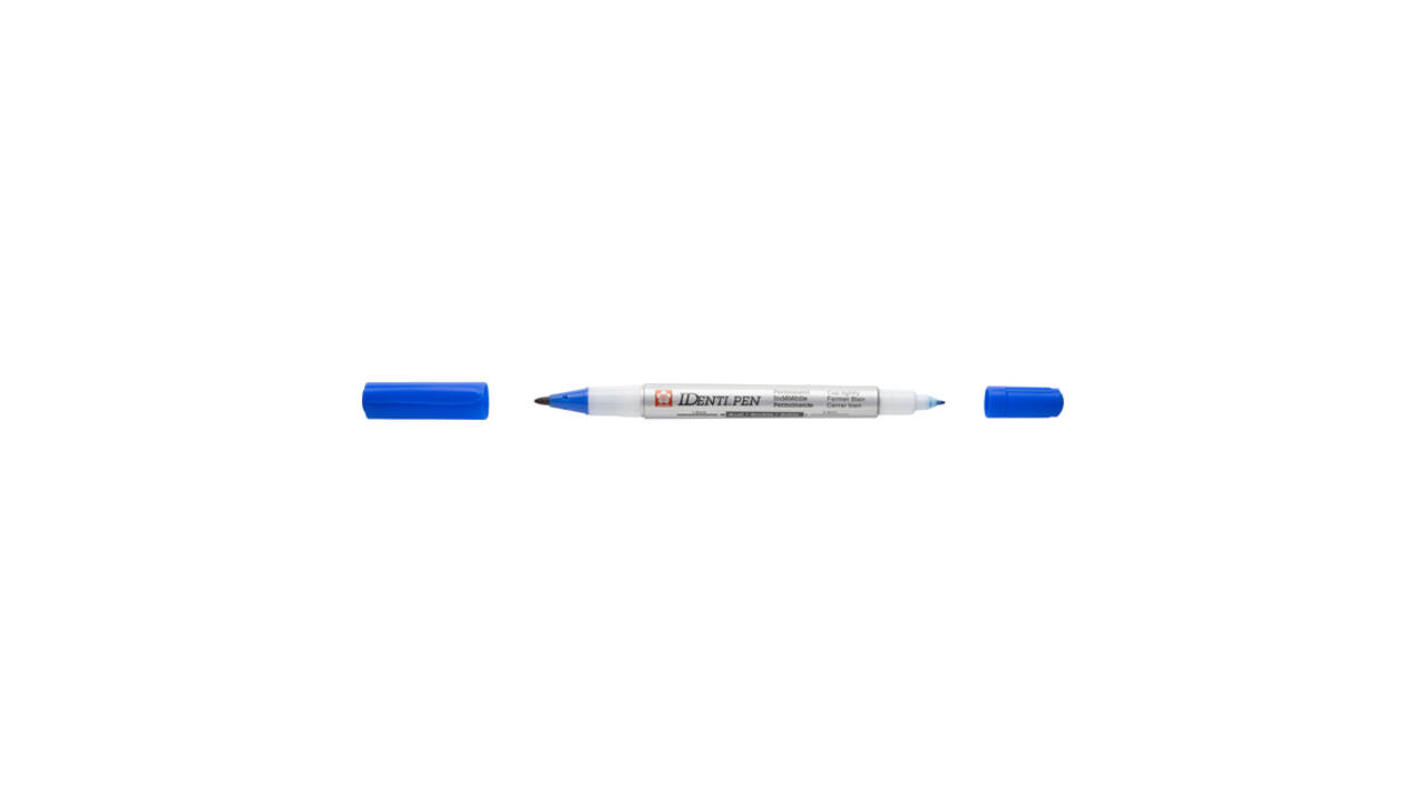 Viltstift Sakura IDenti-pen multifunctioneel blauw