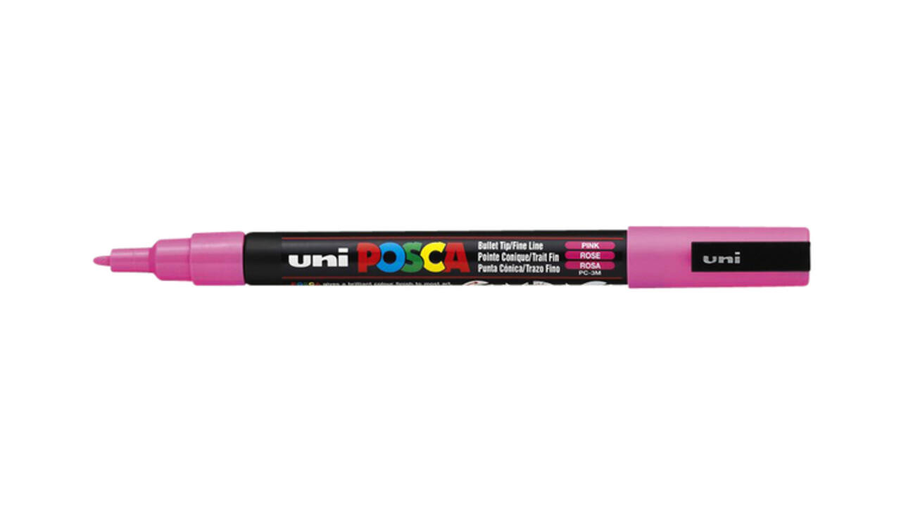 Paintmarker Uni POSCA PC3M fijn roze
