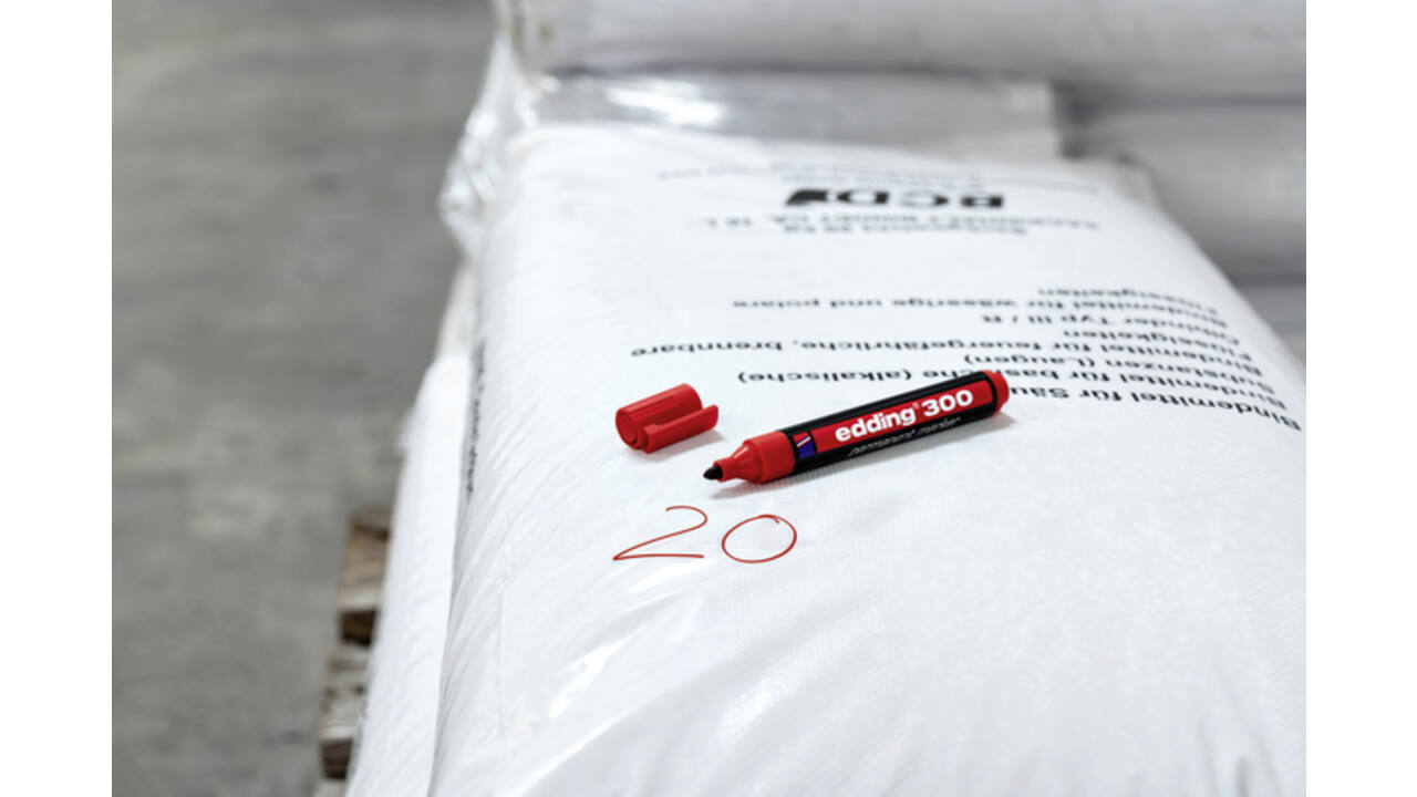 Viltstift edding 300 rond 1.5-3mm rood