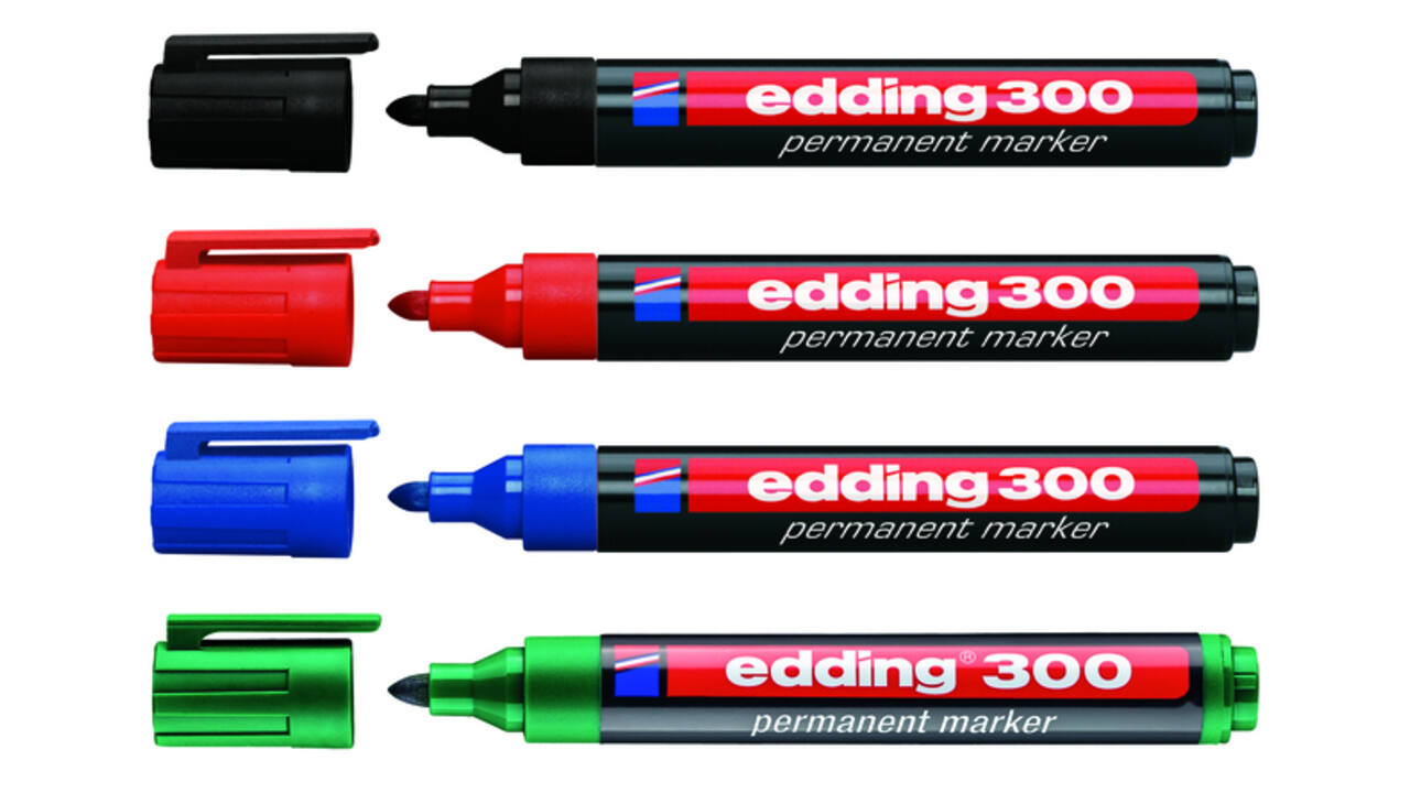 Viltstift edding 300 rond 1.5-3mm zwart