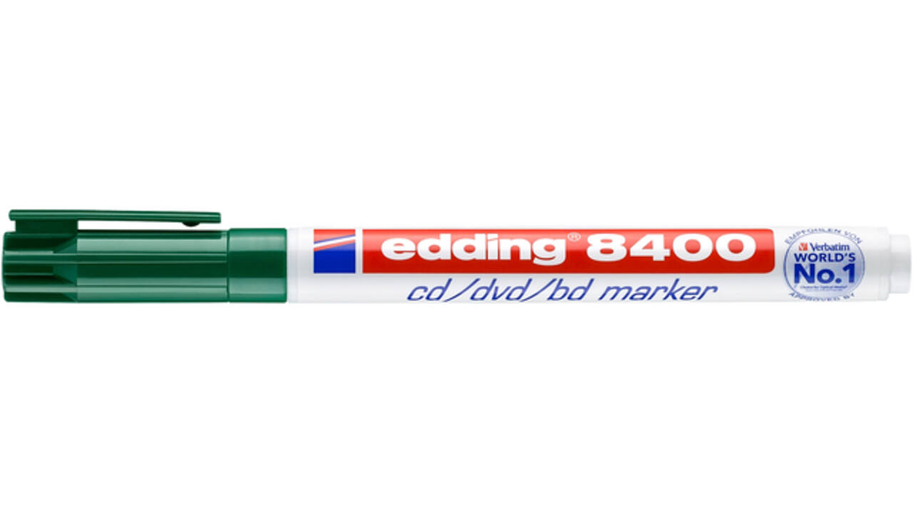Cd marker edding 8400 rond 0.5-1.0mm groen