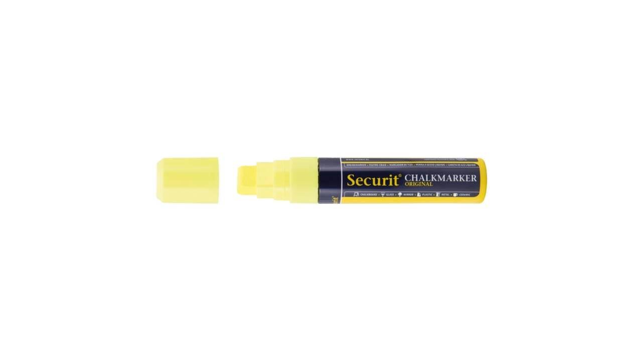 Krijtstift Securit SMA-720 blok ass 7-15mm blister à 4 stuks