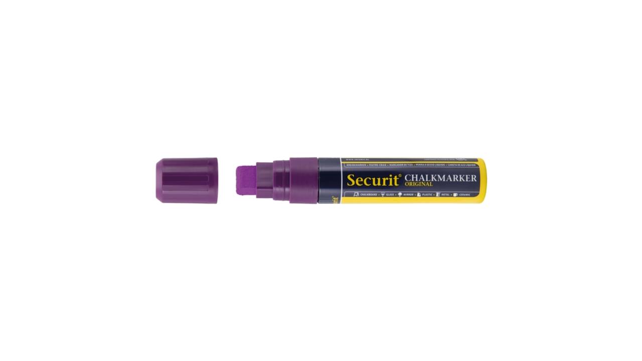 Krijtstift Securit SMA-720 blok ass 7-15mm blister à 8 stuks