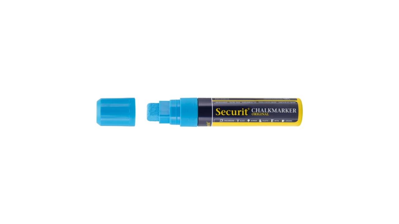 Krijtstift Securit SMA-720 blok ass 7-15mm blister à 8 stuks