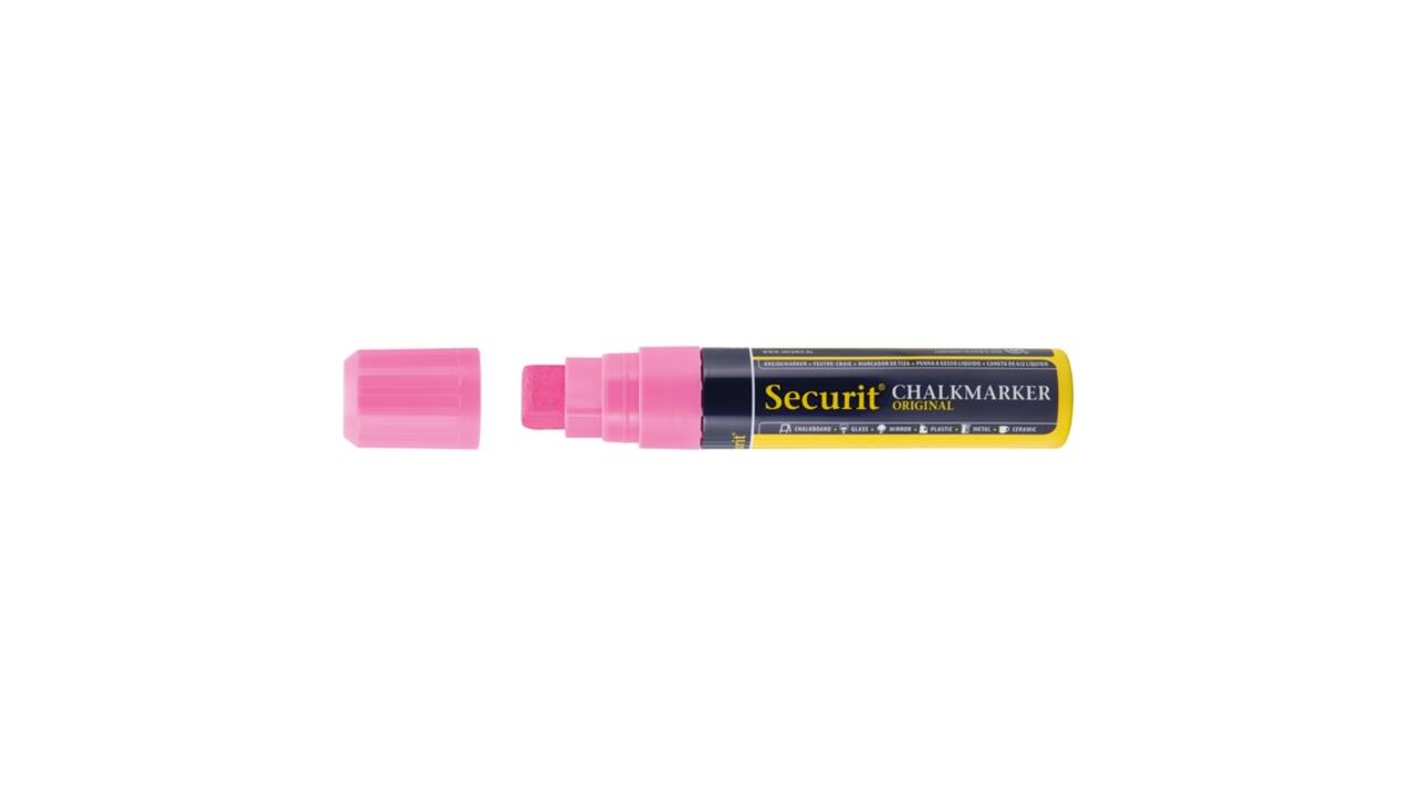 Krijtstift Securit SMA-720 blok ass 7-15mm blister à 8 stuks