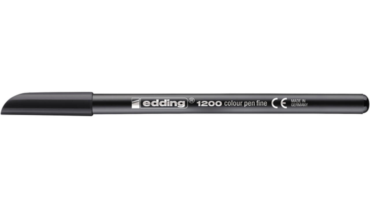 Fineliner edding 1200 001 fijn zwart