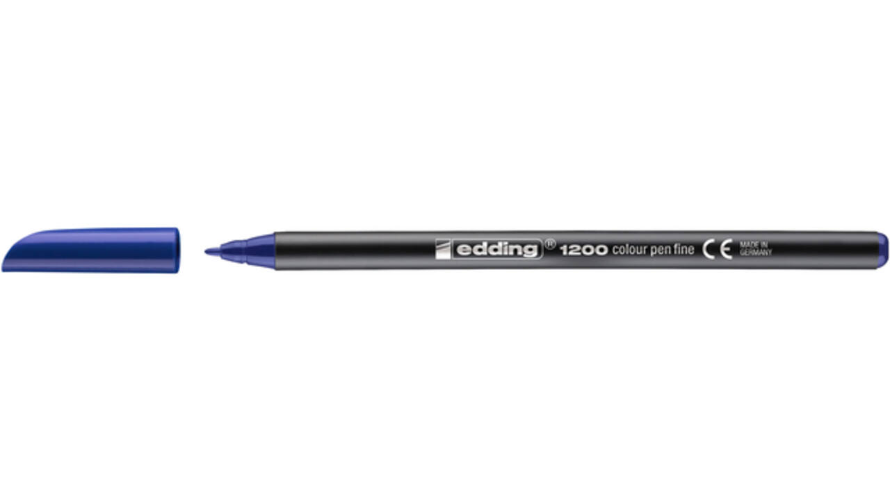 Fineliner edding 1200 003 fijn blauw