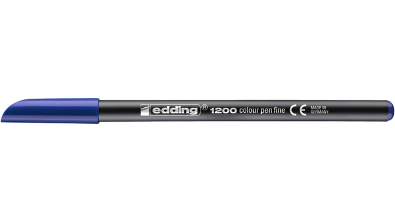 Fineliner edding 1200 003 fijn blauw