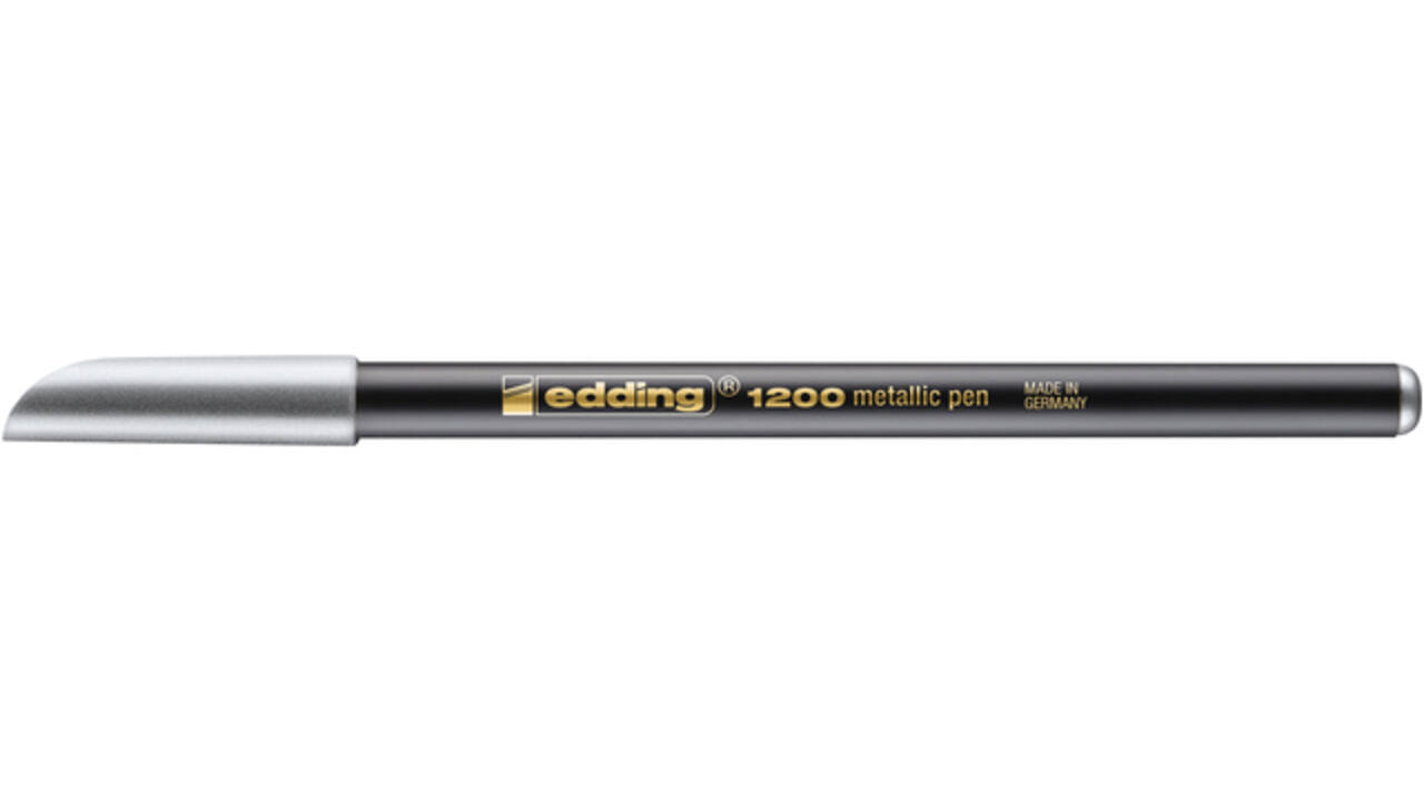 Fineliner edding 1200 053-054 fijn zilver en goud blister à 2 stuks