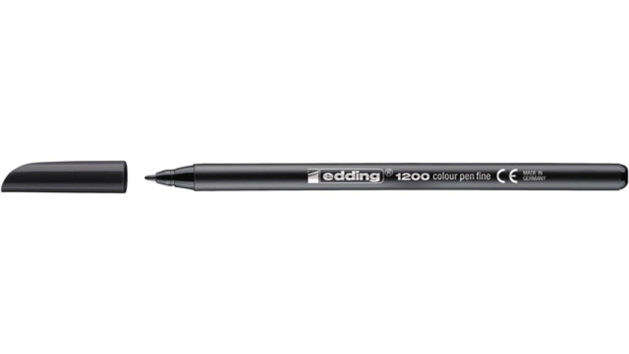 Fineliner edding 1200 001-003 fijn assorti blister à 3 stuks