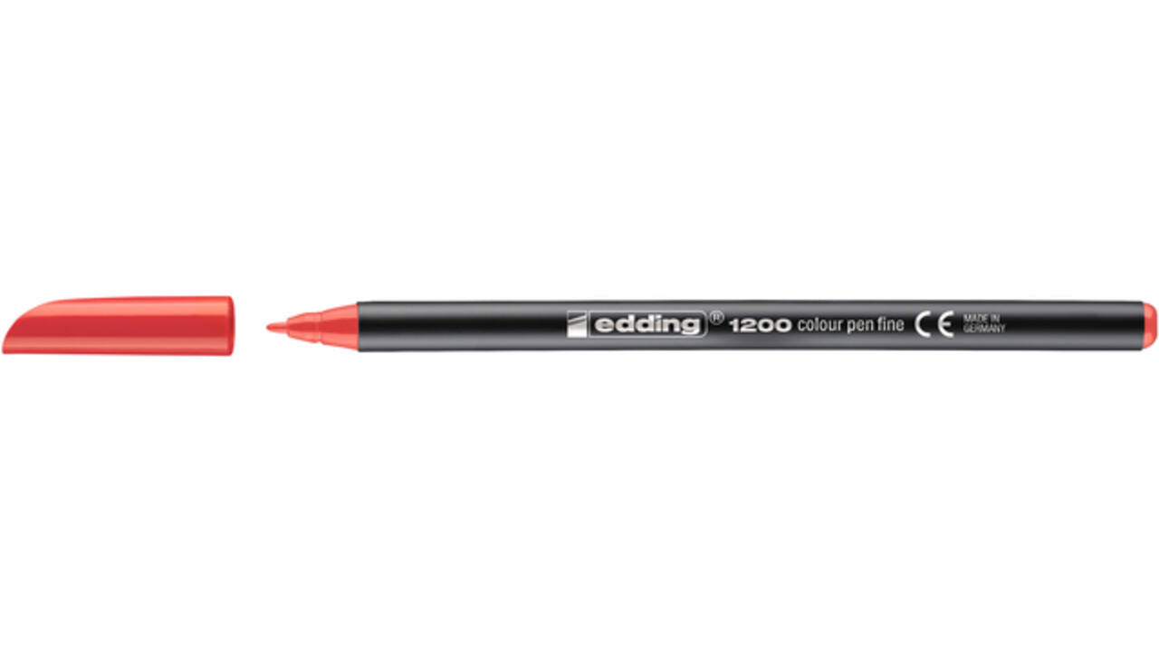 Fineliner edding 1200 001-003 fijn assorti blister à 3 stuks