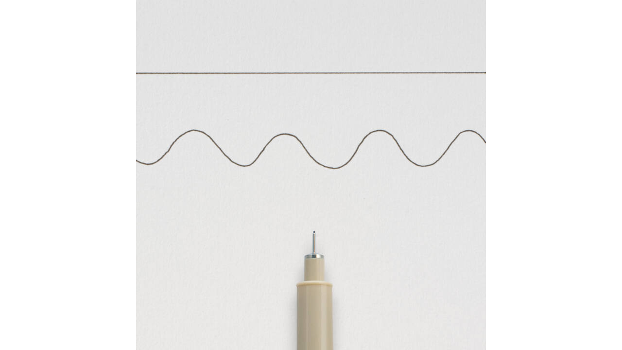 Fineliner Sakura Pigma Micron 005 0.2mm zwart