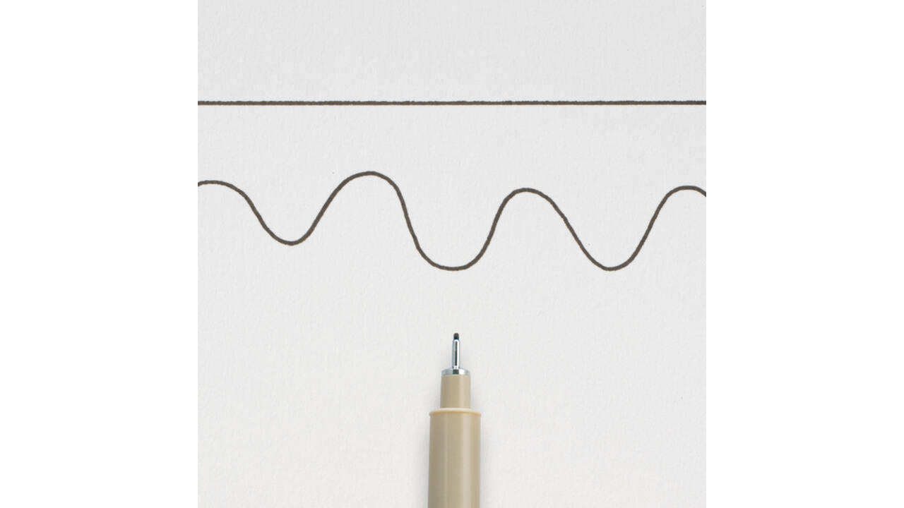Fineliner Sakura Pigma Micron 05 0.45mm zwart