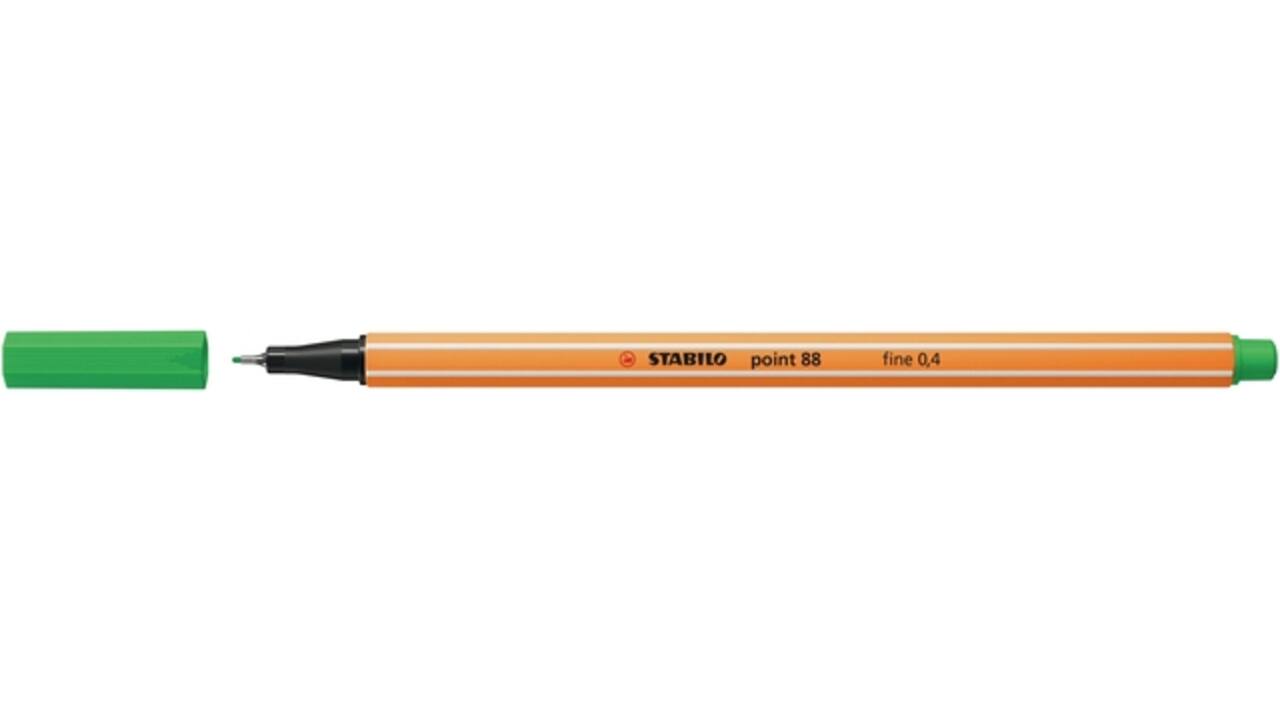 Fineliner STABILO point 88/43 fijn loofgroen
