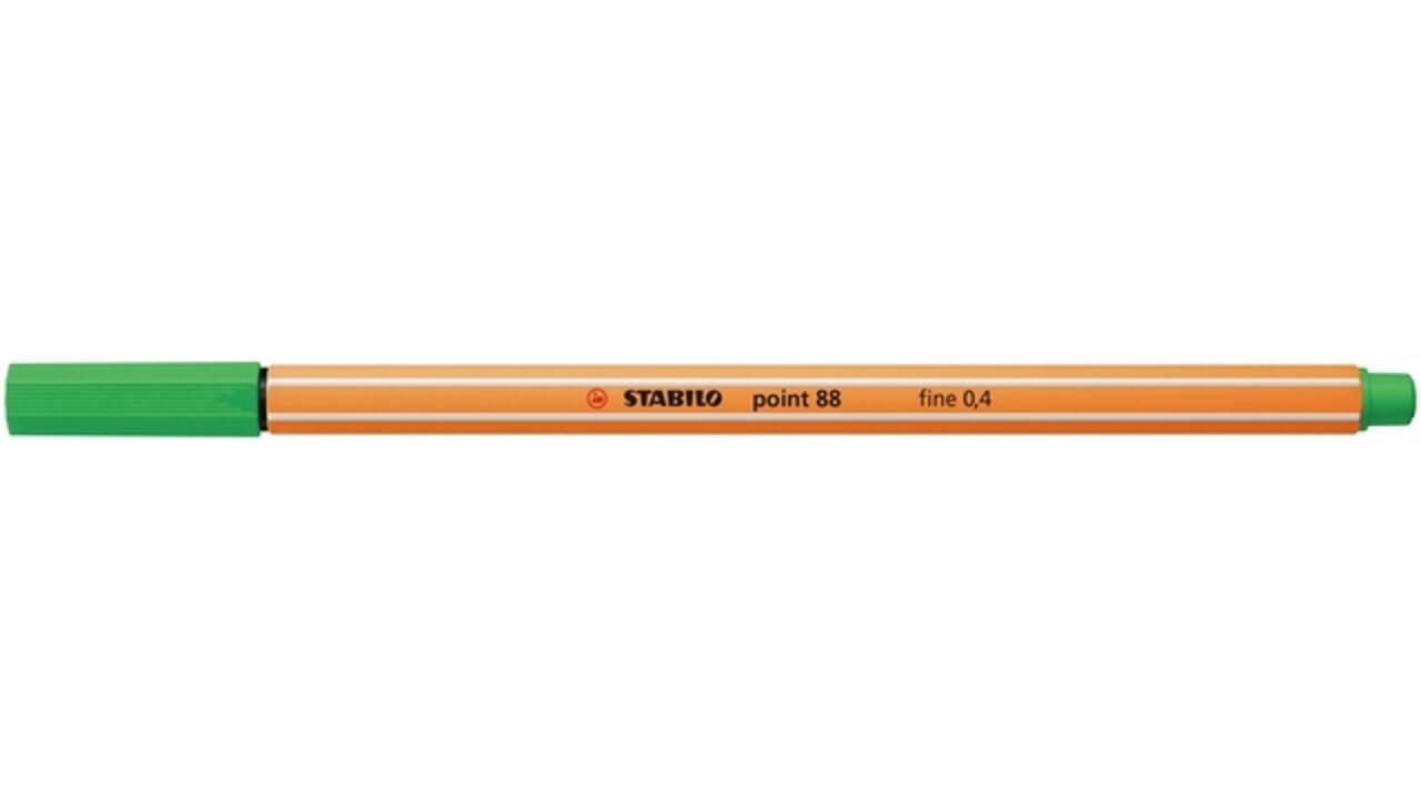 Fineliner STABILO point 88/43 fijn loofgroen