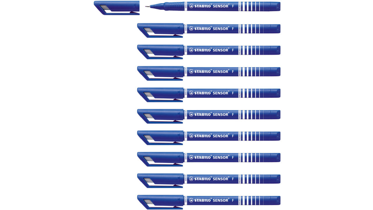 Fineliner STABILO Sensor 189/41 fijn blauw
