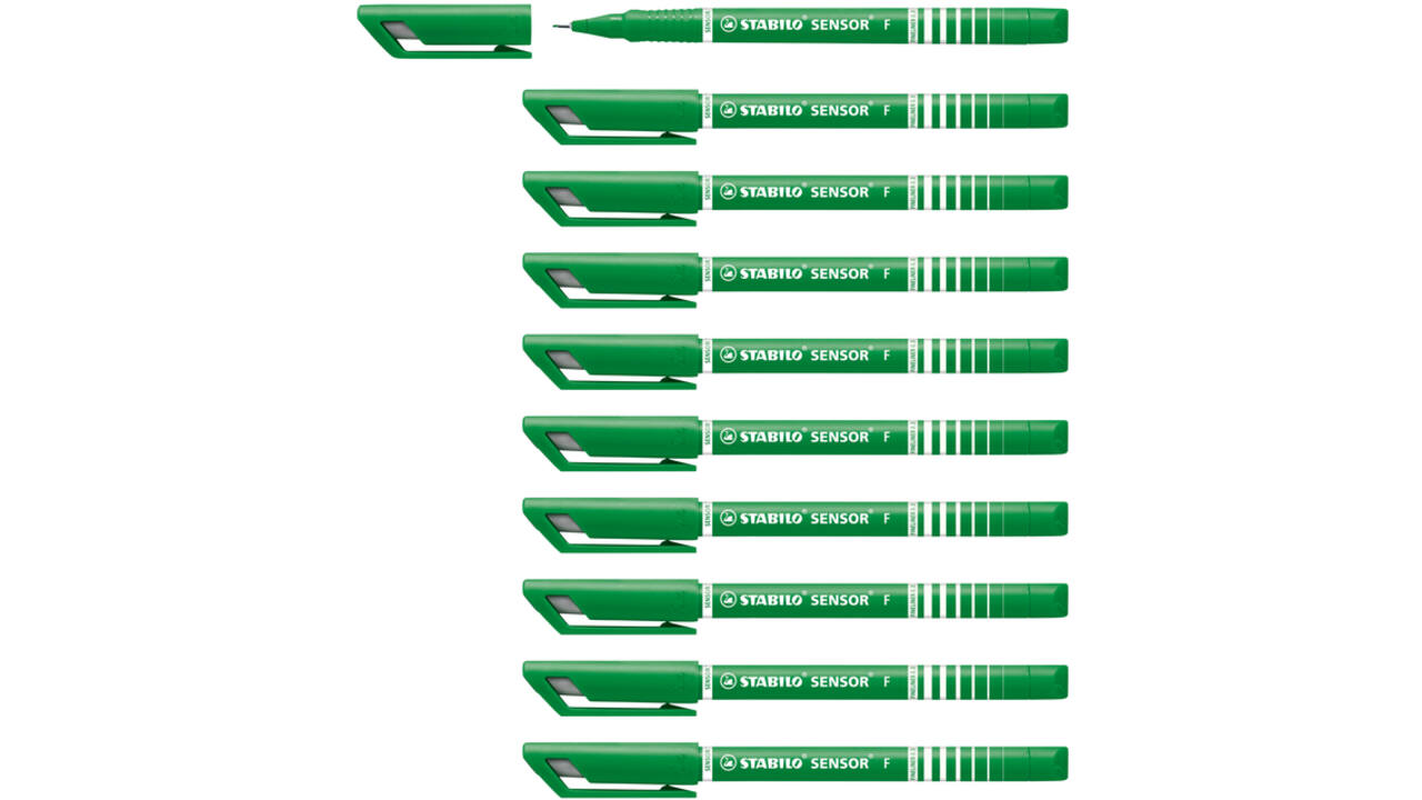 Fineliner STABILO Sensor 189/36 fijn groen