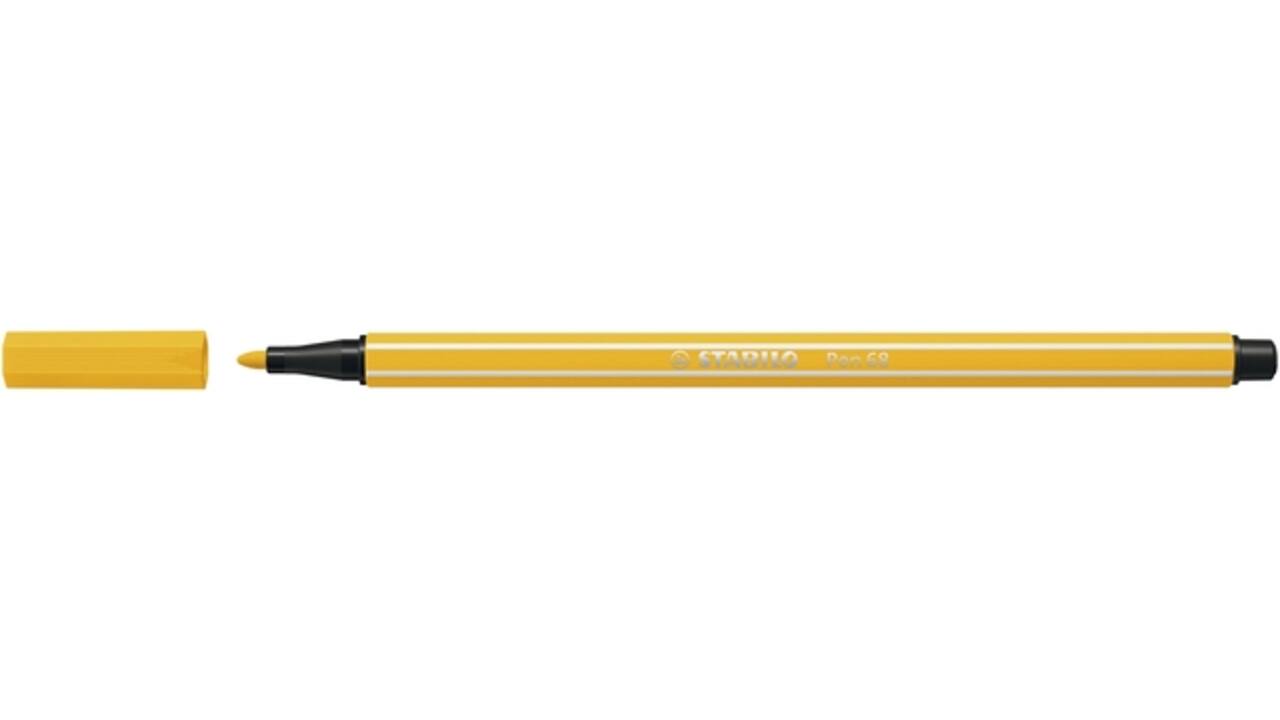 Viltstift STABILO Pen 68/44 medium geel