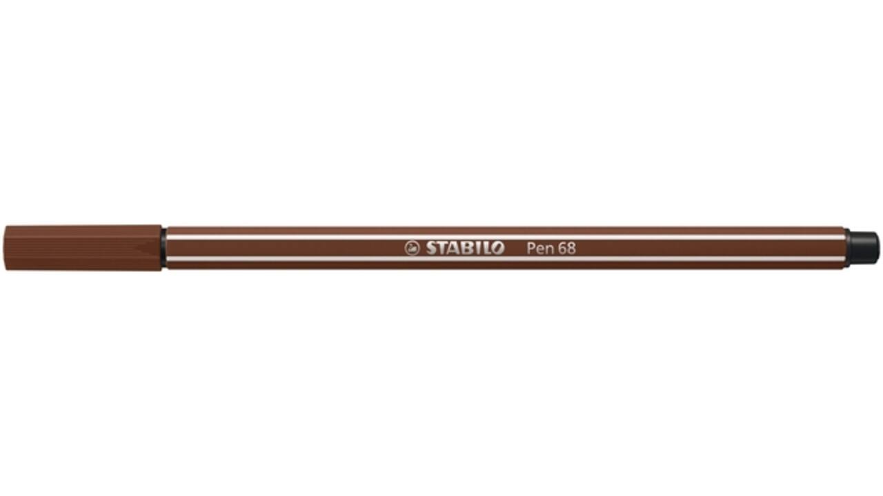 Viltstift STABILO Pen 68/45 medium bruin
