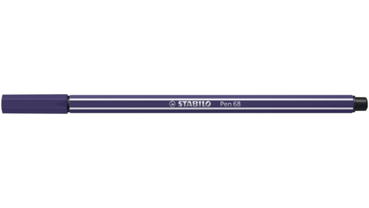 Viltstift STABILO Pen 68/22 medium Pruisisch blauw