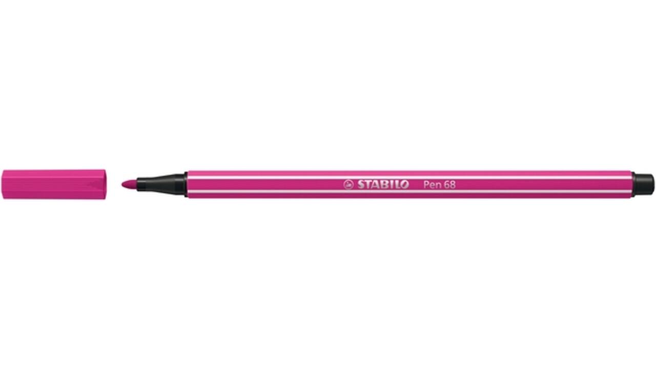 Viltstift STABILO Pen 68/56 medium rozerood