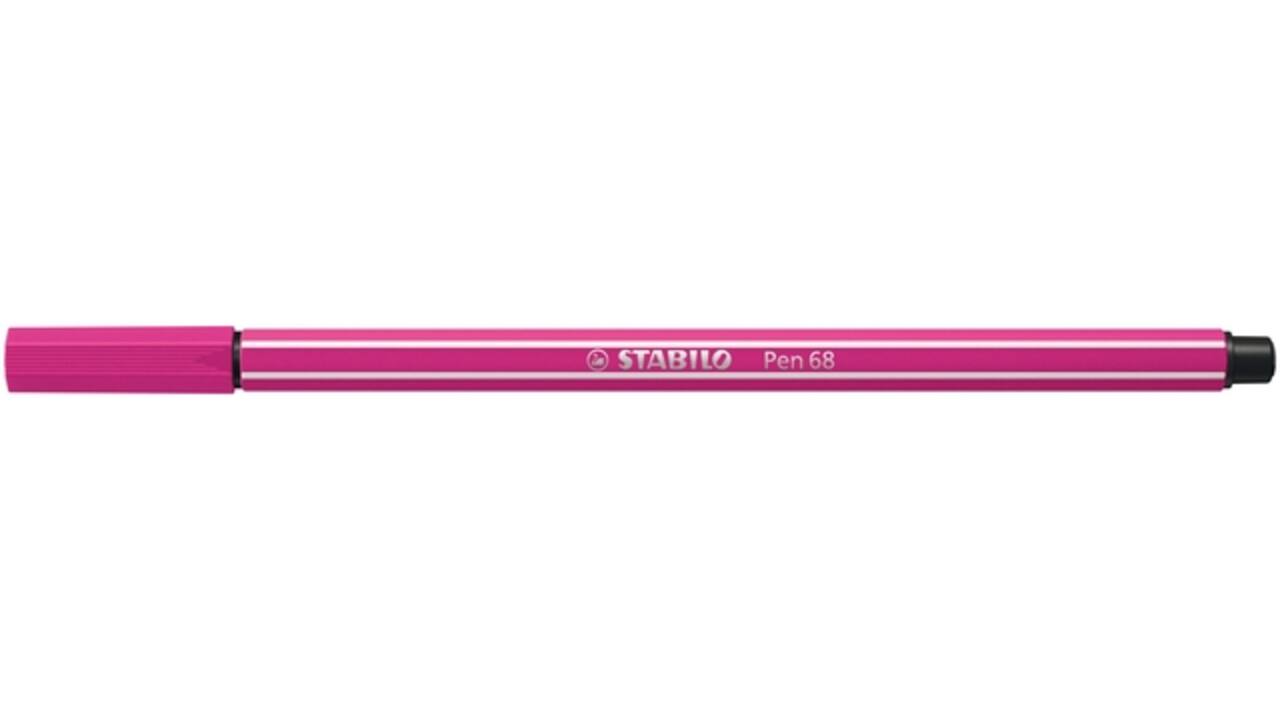 Viltstift STABILO Pen 68/56 medium rozerood