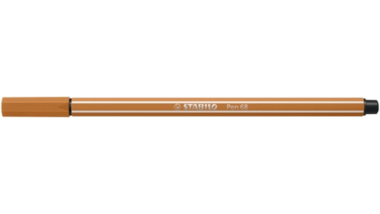 Viltstift STABILO Pen 68/89 medium donker oker