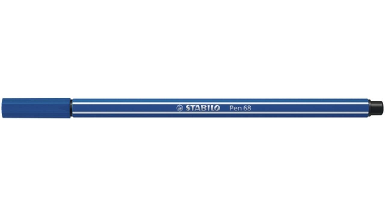 Viltstift STABILO Pen 68/32 medium donkerblauw