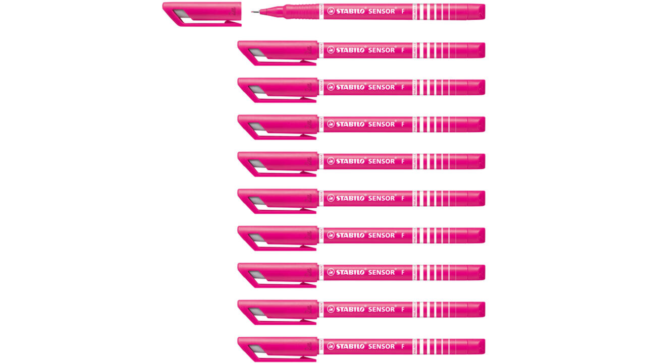 Fineliner STABILO Sensor 189/56 fijn roze