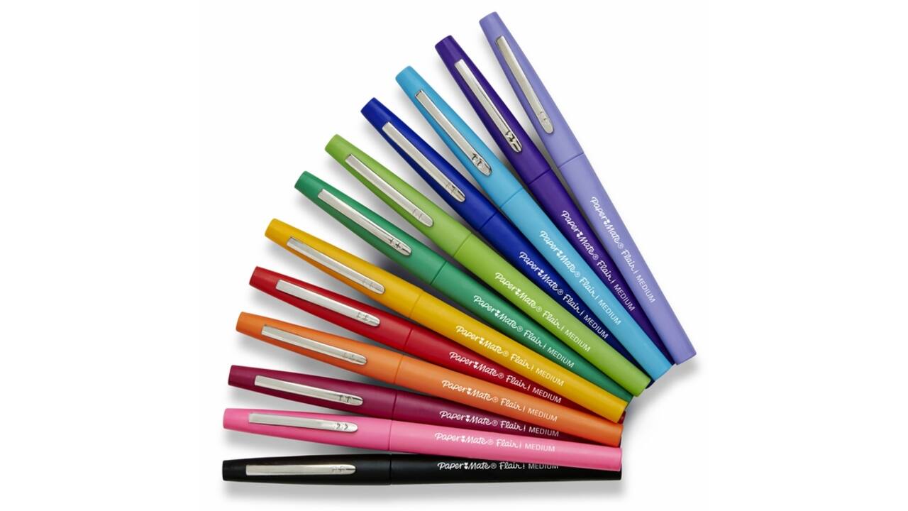 Fineliner Paper Mate Flair Original medium rood