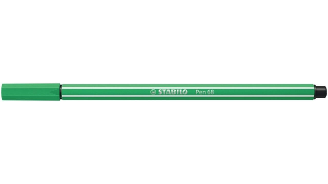 Viltstift STABILO Pen 68/16 medium licht smaragdgroen