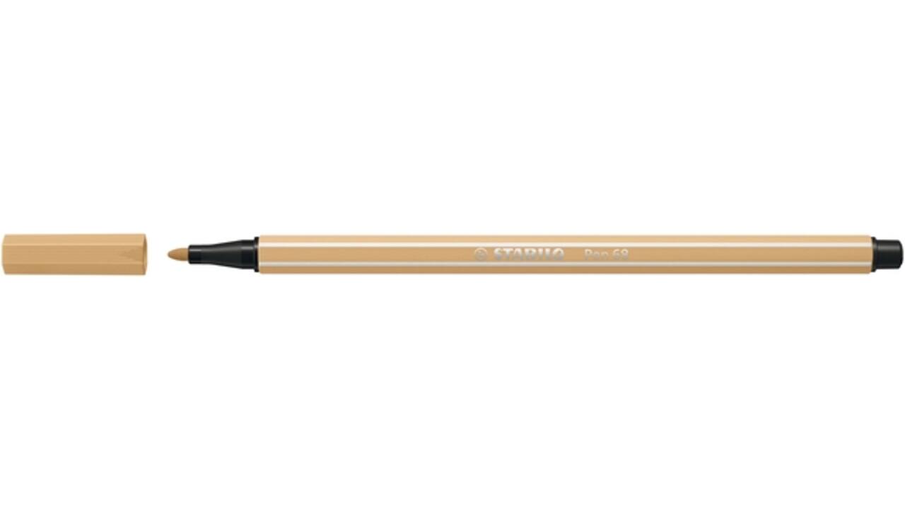 Viltstift STABILO Pen 68/88 medium licht oker
