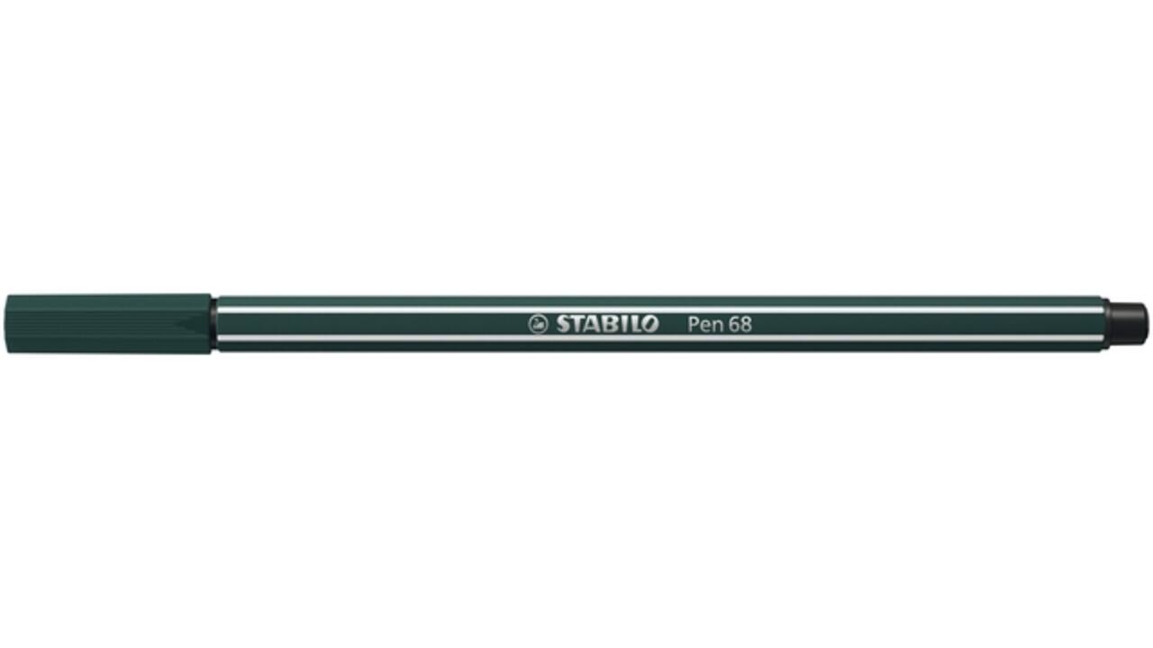 Viltstift STABILO Pen 68/63 medium aardegroen
