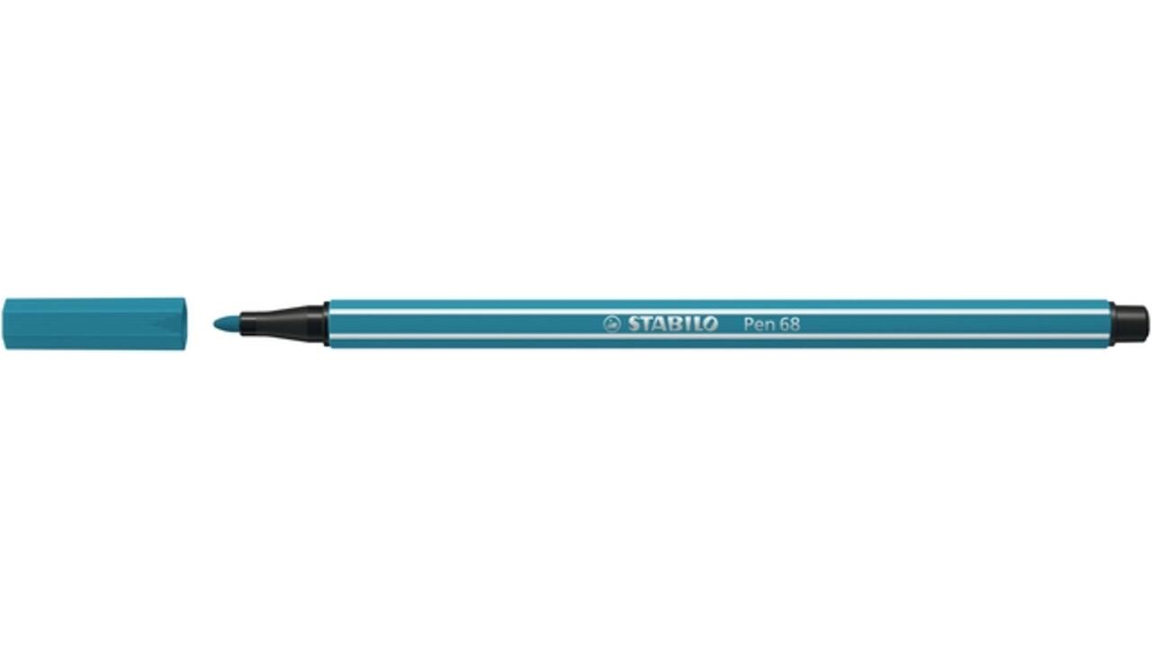 Viltstift STABILO Pen 68/31 medium lichtblauw
