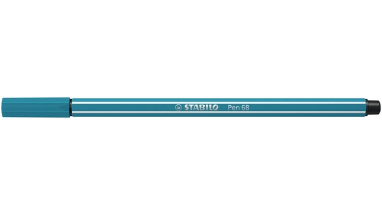 Viltstift STABILO Pen 68/31 medium lichtblauw