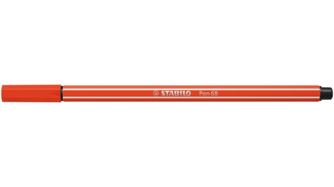 Viltstift STABILO Pen 68/40 medium lichtrood