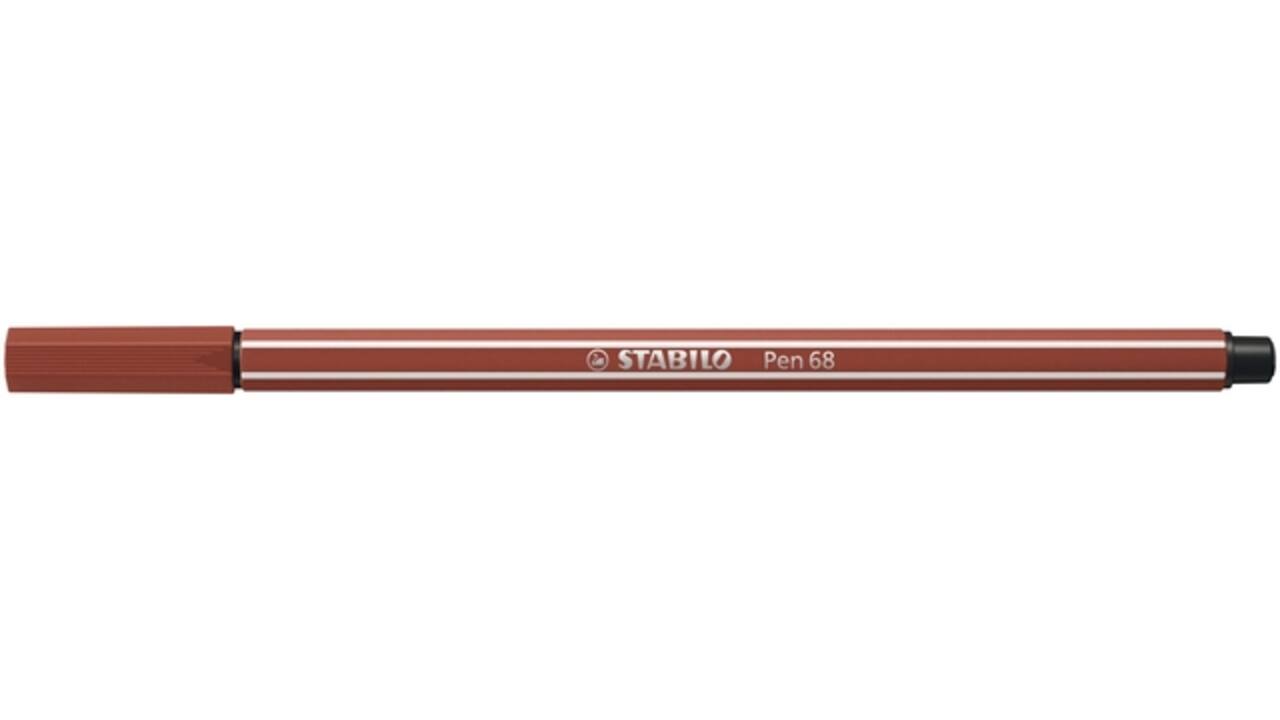 Viltstift STABILO Pen 68/75 medium sienna