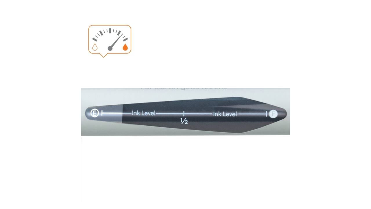 Whiteboardmarker Nobo Liquid ink rond assorti 3mm 4st