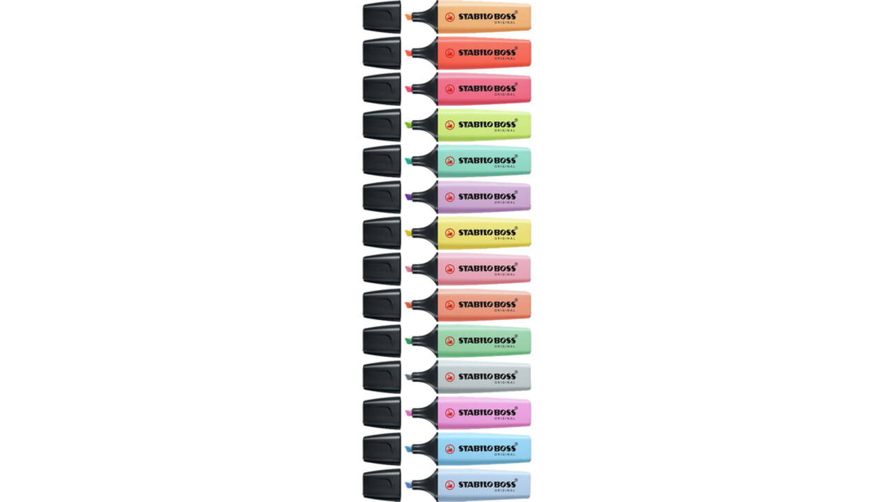 Markeerstift STABILO BOSS Original 70/194 pastel mistig grijs