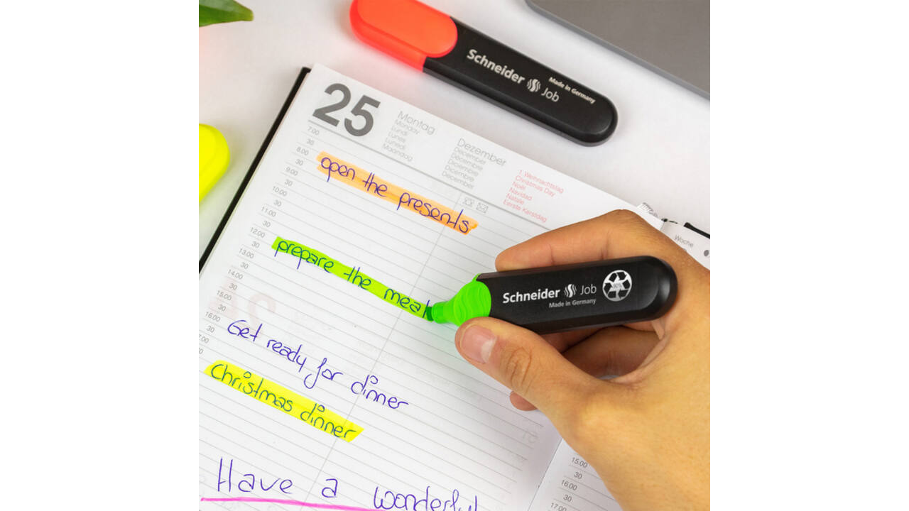 Markeerstift Schneider Job 150 groen