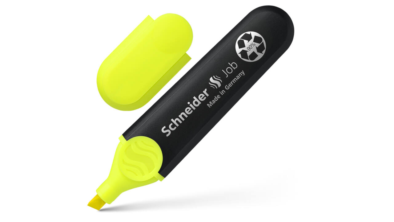 Markeerstift Schneider Job 150 geel